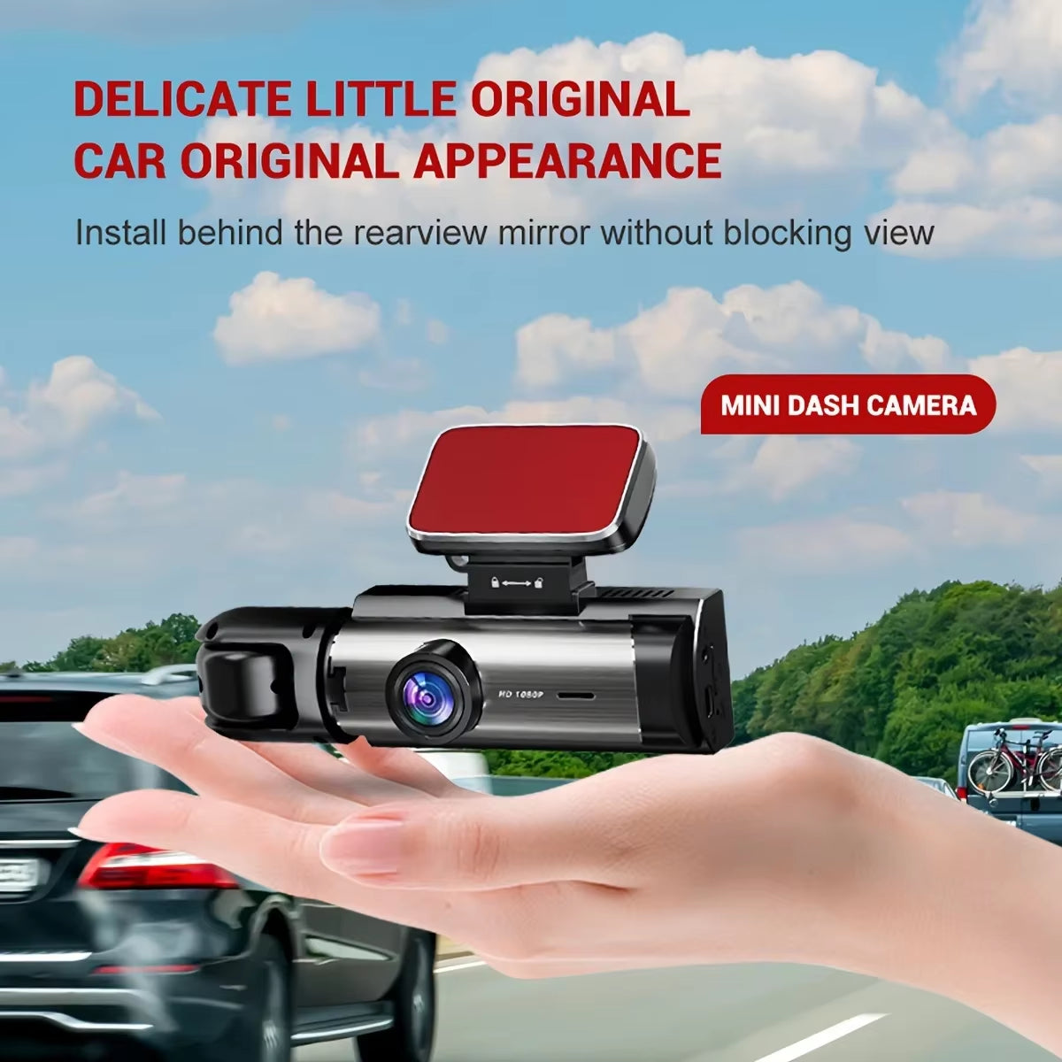 1080  FRONT CAMERA AND IN CAR CAMERA